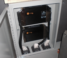 PLC control box for mine car