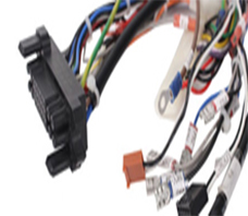 Sports equipment wiring harness