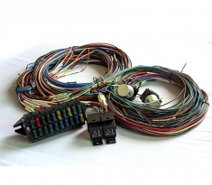Modified car wiring harness